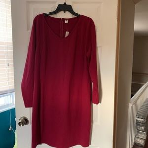 Maroon Dress. Old Navy Brand. 1x. Brand New.